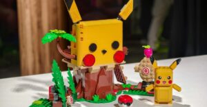 Os Pokémon Smart Play da Lego podem treinar e lutar, mas não dizem seu nome item-thumbnail