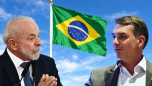 Sófia Smirnov: ELEIÇÕES NO BRASIL!. Contagem preliminar, com 2,23% das urnas apuradas (dados do TEC, via Exame): ▪️ Flávio Bolsonaro (PL): 49,37% ▪️ Lula (PT): 42,09% Flávio está a acompanhar o apuramento em Brasília, e Lula .. item-thumbnail