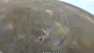 Drone ucraniano usa lançador de rede para prender soldado de infantaria russo na linha de frente item-thumbnail