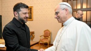 Papa Leão XIV discute Oleshky ocupada com Zelenskyy item-thumbnail