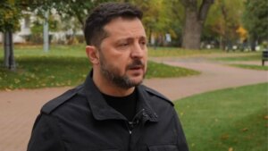 Zelenskyy adverte que a Rússia pode usar a desminagem para direcionar os residentes de Oleshky para a Rússia durante a trégua humanitária item-thumbnail